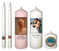 Photo Candles from Goody Candles